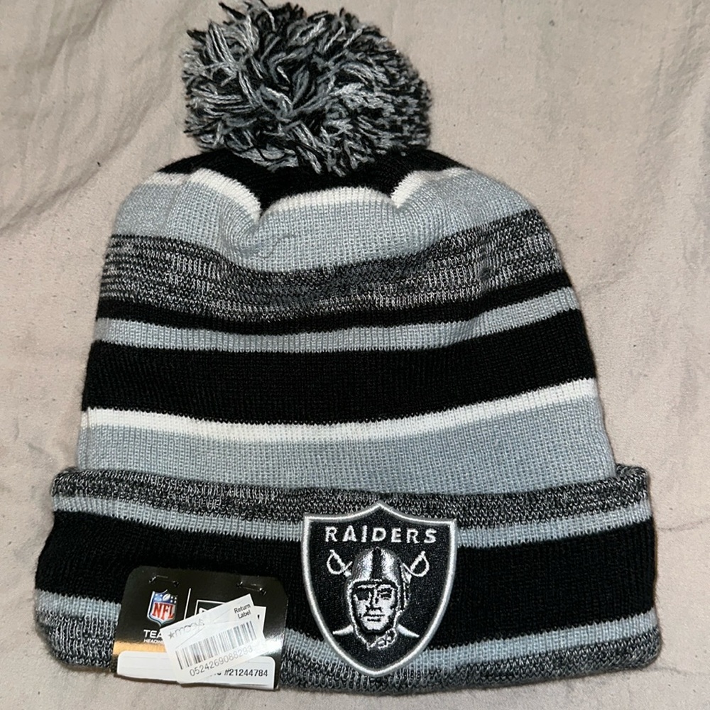 BRAND NEW RAIDERS BEANIE